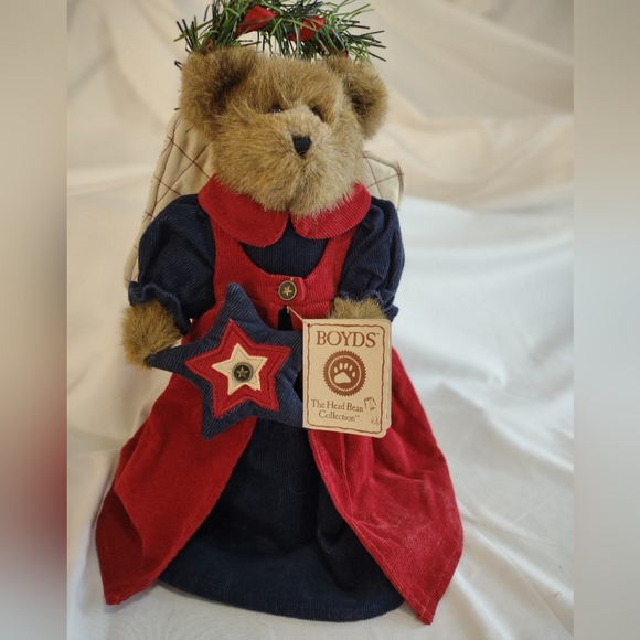 JOELLA ANGELSTAR, Boyds Bear 12" Tree Topper or Free Standing NWT - Picture 2 of 6